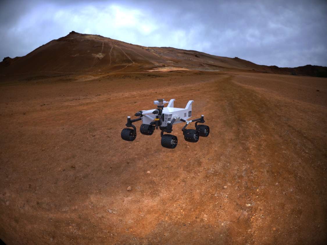 好奇号火星漫游车模型图纸 Curiosity Mars Rover(1)